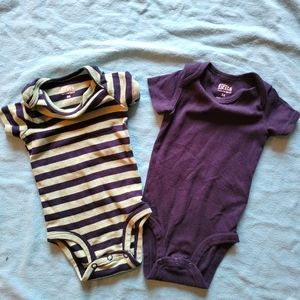 3 for $12 Precious Firsts by Carter's 3M Onsies